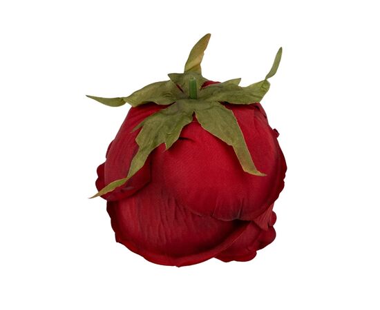 Головка розы, бордовая, 9 см, изображение 3 ᐒ купить на  ❤ Like7km.com.ua