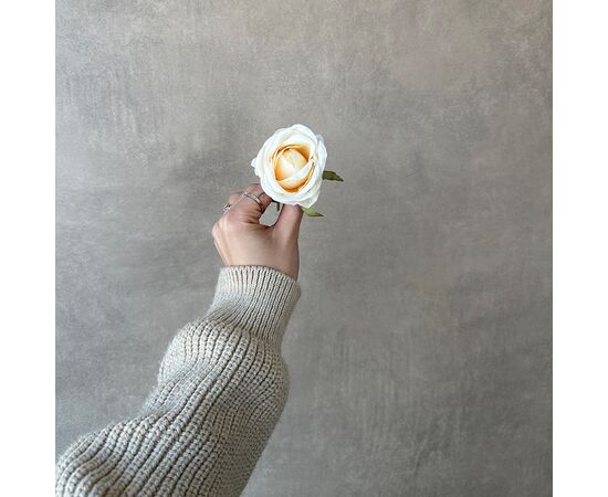 Головка розы, оранжевая, 6,5 см, изображение 4 ᐒ купить на  ❤ Like7km.com.ua