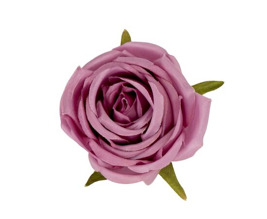 Головка розы, лиловая, 6 см, изображение 2 ᐒ купить на  ❤ Like7km.com.ua