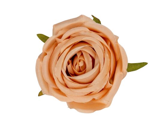 Головка розы, бежевая, 6 см, изображение 2 ᐒ купить на  ❤ Like7km.com.ua