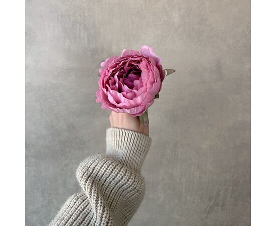 Головка пиона, лиловая, 10 см, изображение 3 ᐒ купить на  ❤ Like7km.com.ua