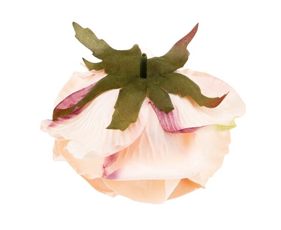 Головка розы, розовая, 10 см, изображение 3 ᐒ купить на  ❤ Like7km.com.ua