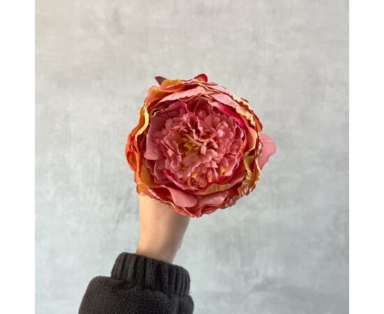 Головка пиона, розовая, 11 см, изображение 5 ᐒ купить на  ❤ Like7km.com.ua