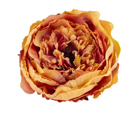 Головка пиона, оранжевая, 11 см, изображение 3 ᐒ купить на  ❤ Like7km.com.ua