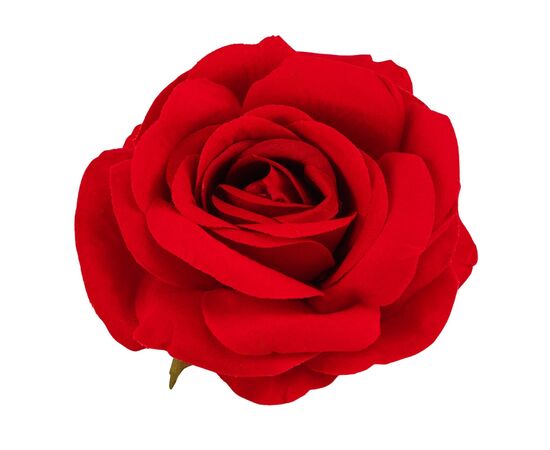 Головка розы красная 10 см, изображение 3 ᐒ купить на  ❤ Like7km.com.ua