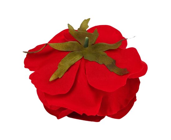 Головка розы красная 10 см, изображение 4 ᐒ купить на  ❤ Like7km.com.ua