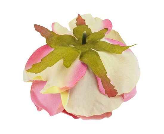 Головка розы, розово-зеленая, 10 см., изображение 4 ᐒ купить на  ❤ Like7km.com.ua