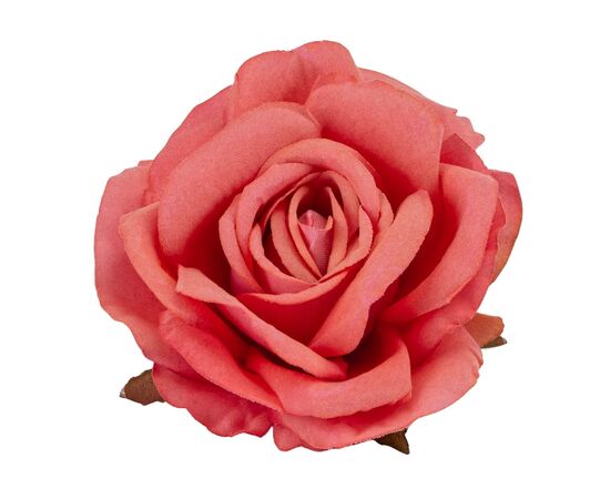 Головка розы, темно-розовая, 10 см, изображение 3 ᐒ купить на  ❤ Like7km.com.ua