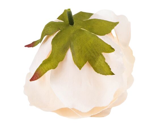 Головка розы, белая, 8 см, изображение 4 ᐒ купить на  ❤ Like7km.com.ua