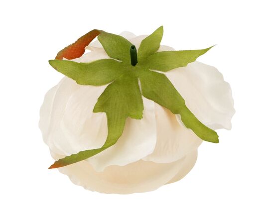 Головка розы, кремовая, 9 см, изображение 4 ᐒ купить на  ❤ Like7km.com.ua