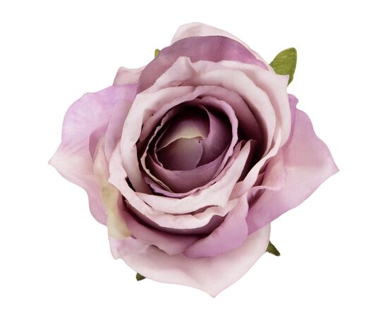 Головка розы, светло-сиреневая, 7 см, изображение 3 ᐒ купить на  ❤ Like7km.com.ua