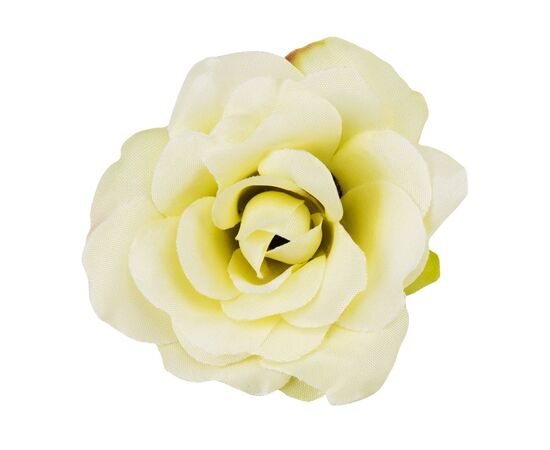 Головка розы, белая, 5 см, изображение 3 ᐒ купить на  ❤ Like7km.com.ua