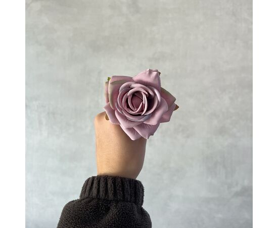 Головка розы, сиреневая, 6 см, изображение 5 ᐒ купить на  ❤ Like7km.com.ua