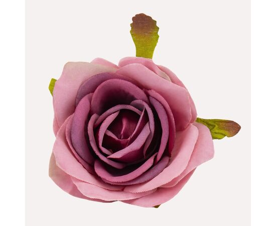 Головка розы, темно-розовая, 6 см, изображение 3 ᐒ купить на  ❤ Like7km.com.ua