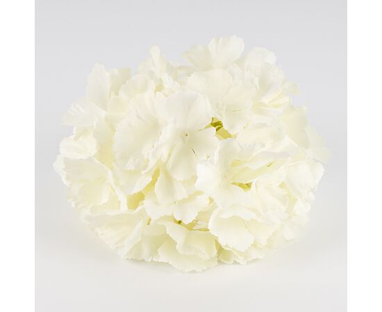 Головка гортензии, белая, 20 см, изображение 2 ᐒ купить на  ❤ Like7km.com.ua
