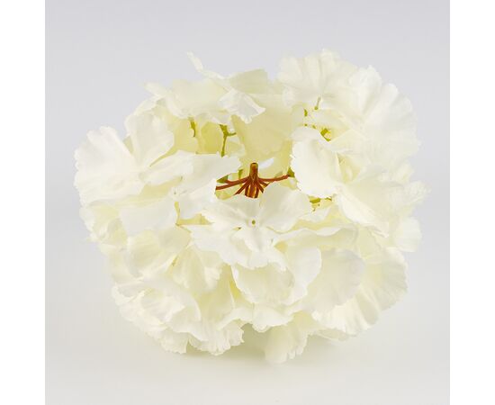 Головка гортензии, белая, 20 см, изображение 3 ᐒ купить на  ❤ Like7km.com.ua