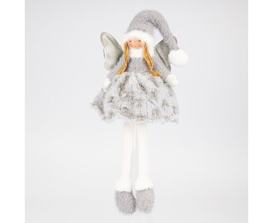 Фигурка "Маленькая фея", серая, 25 см, изображение 4 ᐒ купить на  ❤ Like7km.com.ua