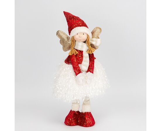 Фигурка телескопическая с подсветкой "Девочка-гномик в красном", 70 см, изображение 6 ᐒ купить на  ❤ Like7km.com.ua