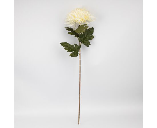 Искусственная хризантема, кремовая, 76 см, изображение 4 ᐒ купить на  ❤ Like7km.com.ua