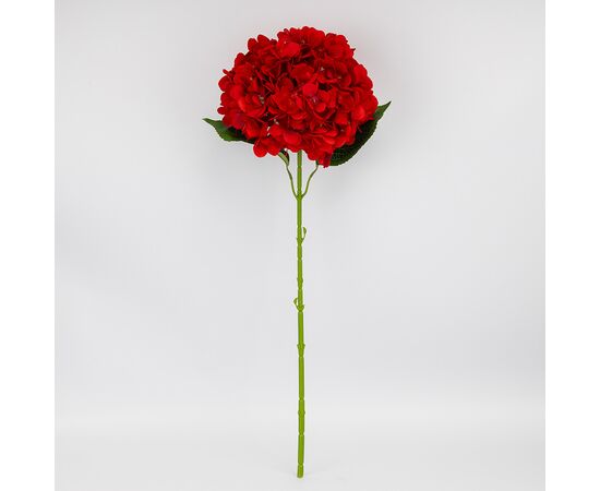 Искусственная гортензия, красная, 67 см, изображение 4 ᐒ купить на  ❤ Like7km.com.ua