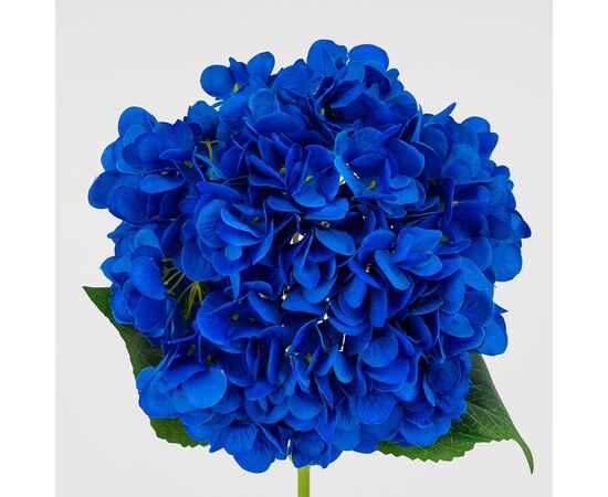 Искусственная гортензия, синяя, 67 см, изображение 3 ᐒ купить на  ❤ Like7km.com.ua