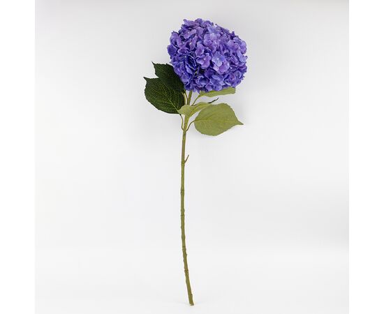 Искусственная гортензия, синяя, 93 см, изображение 4 ᐒ купить на  ❤ Like7km.com.ua