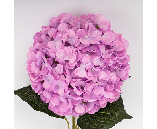 Искусственная гортензия, сиреневая, 93 см, изображение 3 ᐒ купить на  ❤ Like7km.com.ua