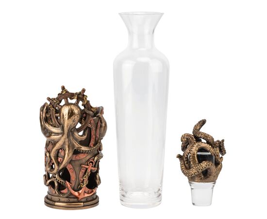 Графин "Осьминог: Морской Страж", 1000 мл VERONESE, изображение 4 ᐒ купить на  ❤ Like7km.com.ua