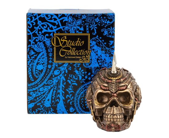 Шкатулка "Стимпанк-Череп", 14,5 см VERONESE, изображение 2 ᐒ купить на  ❤ Like7km.com.ua