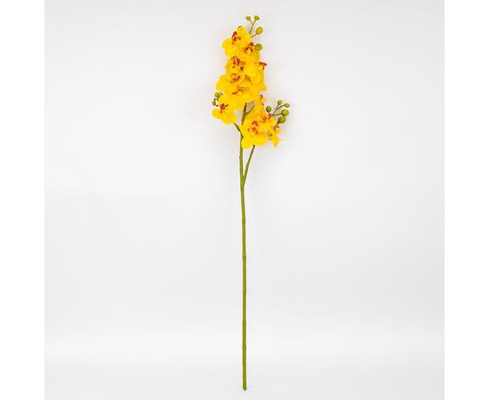 Латексная орхидея, желтая, 72 см СПАСЕННАЯ ПОЗИЦИЯ, изображение 4 ᐒ купить на  ❤ Like7km.com.ua