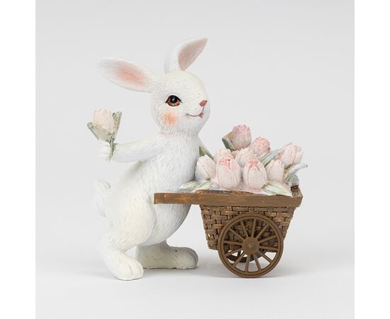 Статуэтка "Кролик с тележкой", 11 см, изображение 2 ᐒ купить на  ❤ Like7km.com.ua