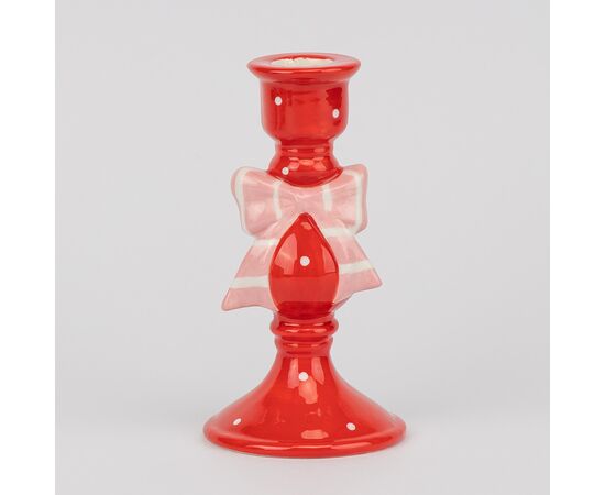 Подсвечник "Бантик", 17 см, изображение 2 ᐒ купить на  ❤ Like7km.com.ua