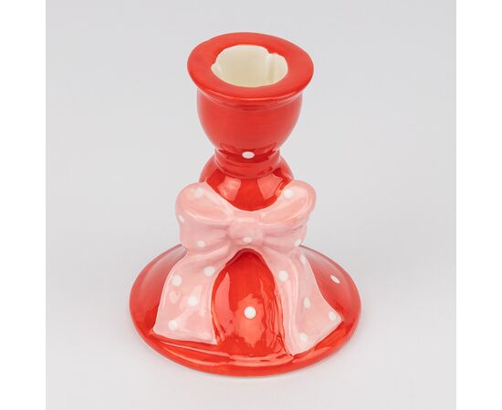 Подсвечник "Бантик", 10,7 см, изображение 5 ᐒ купить на  ❤ Like7km.com.ua