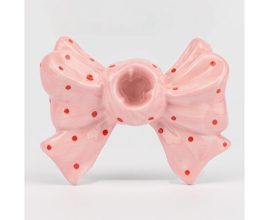 Подсвечник "Бант", 3 см, изображение 3 ᐒ купить на  ❤ Like7km.com.ua