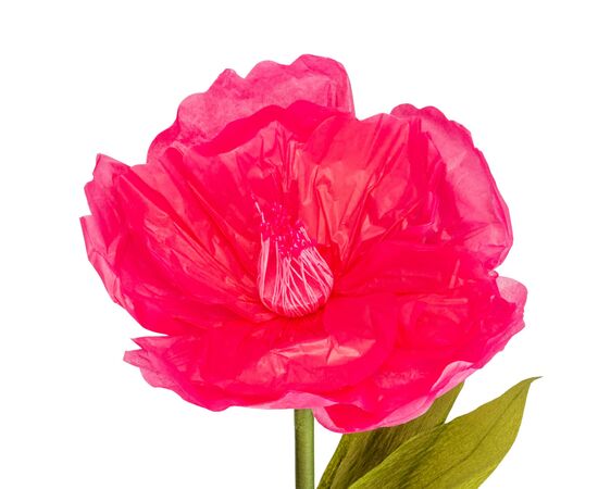 Большие ростовые декоративные цветы на стойке, розовые, 125 см, изображение 3 ᐒ купить на  ❤ Like7km.com.ua