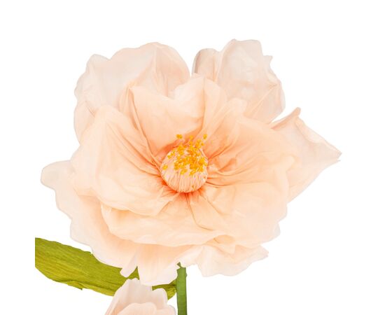 Большие ростовые декоративные цветы на стойке, пудровые, 125 см, изображение 3 ᐒ купить на  ❤ Like7km.com.ua