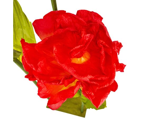 Большие ростовые декоративные цветы на стойке, красные, 155 см, изображение 3 ᐒ купить на  ❤ Like7km.com.ua