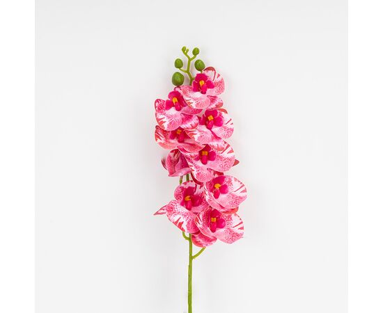 Искусственная орхидея, бело-розовая, 57 см, изображение 3 ᐒ купить на  ❤ Like7km.com.ua