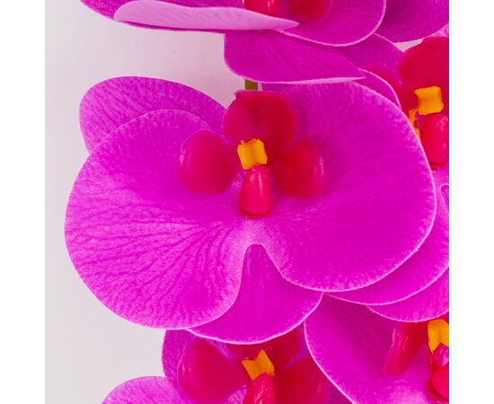 Искусственная орхидея, ярко-розовая, 57 см, изображение 4 ᐒ купить на  ❤ Like7km.com.ua