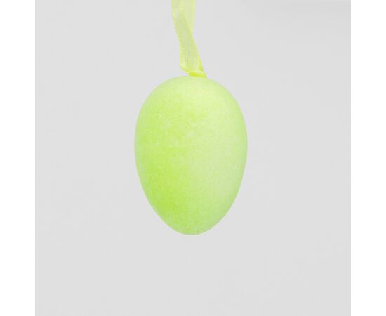 Набор из 5 подвесных флоковых крашанок, зеленый, 7 см, изображение 3 ᐒ купить на  ❤ Like7km.com.ua