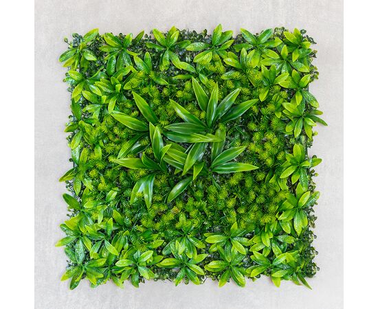 Фитомодуль искусственный "Травяной микс", 50*50 cм, изображение 2 ᐒ купить на  ❤ Like7km.com.ua
