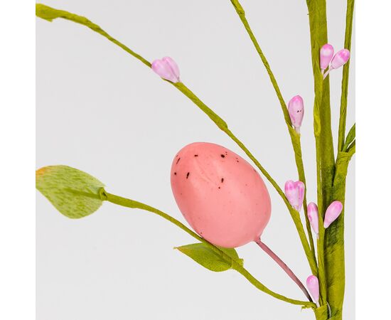 Пасхальная декоративная веточка "Первые цветы", 50 см, изображение 2 ᐒ купить на  ❤ Like7km.com.ua