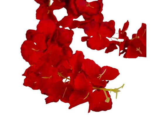 Искусственная свисающая ветвь "Глициния", красная, 103 см, изображение 3 ᐒ купить на  ❤ Like7km.com.ua