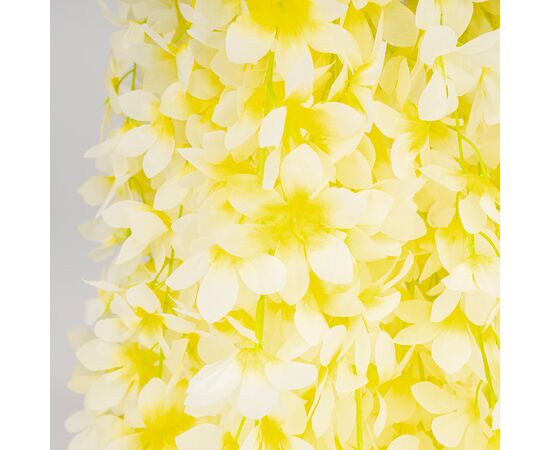 Набор из 12 свисающих веток "Глициния желтая", 103 см, изображение 4 ᐒ купить на  ❤ Like7km.com.ua