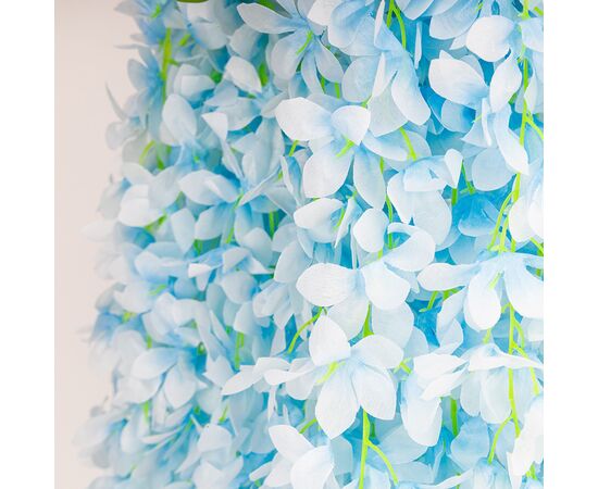 Набор из 12 свисающих веток "Глициния голубая", 103 см, изображение 4 ᐒ купить на  ❤ Like7km.com.ua