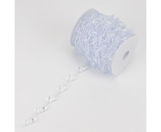 Гирлянда из кристаллов, прозрачная, 15 м, изображение 4 ᐒ купить на  ❤ Like7km.com.ua