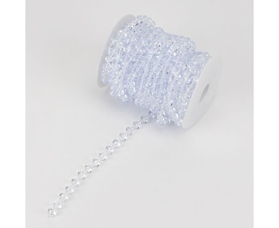 Гирлянда из кристаллов, прозрачная, 15 м, изображение 4 ᐒ купить на  ❤ Like7km.com.ua
