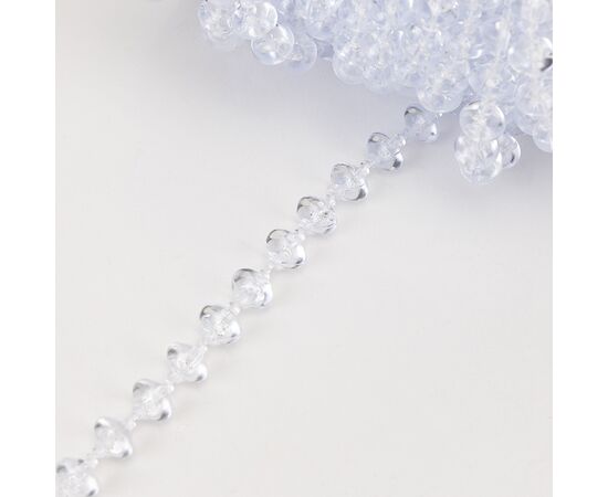 Гирлянда из кристаллов, прозрачная, 15 м, изображение 5 ᐒ купить на  ❤ Like7km.com.ua