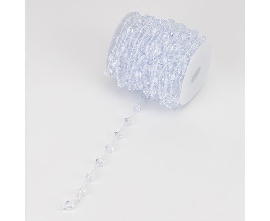 Гирлянда из кристаллов, прозрачная, 15 м, изображение 4 ᐒ купить на  ❤ Like7km.com.ua