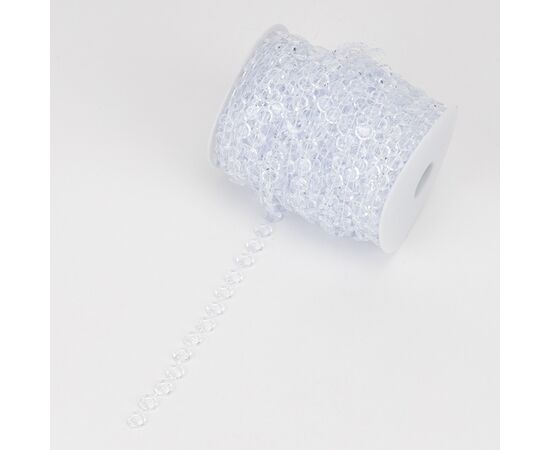 Гирлянда из кристаллов, прозрачная, 15 м, изображение 4 ᐒ купить на  ❤ Like7km.com.ua